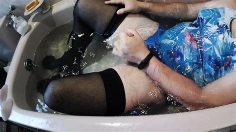 Boy In Stockings And Swimsuit Jerking Shemale Ladyboy Porn Xhamster