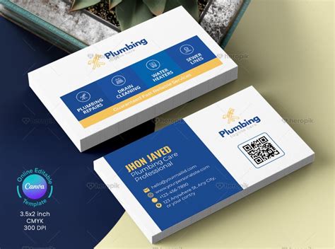 Plumbing Business Card - Heropik!