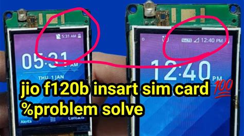 Jio F120b Insart Sim Card Problem Solution Jio Phone F120b Model