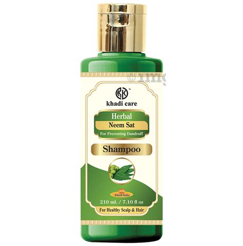 Khadi Care Herbal Neem Sat Shampoo Buy Bottle Of 210 0 Ml Shampoo At