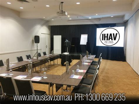 Novotel St Kilda Audio Visual Hire Inhouse Audio Visual