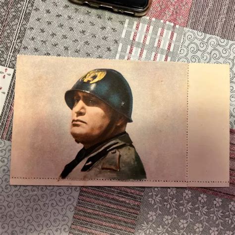 Cartolina Propaganda Militare Franchigia Mussolini Fascista Fascismo