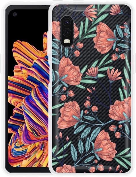 Hoesje Geschikt Voor Samsung Galaxy Xcover Pro Poppy Roses Bol