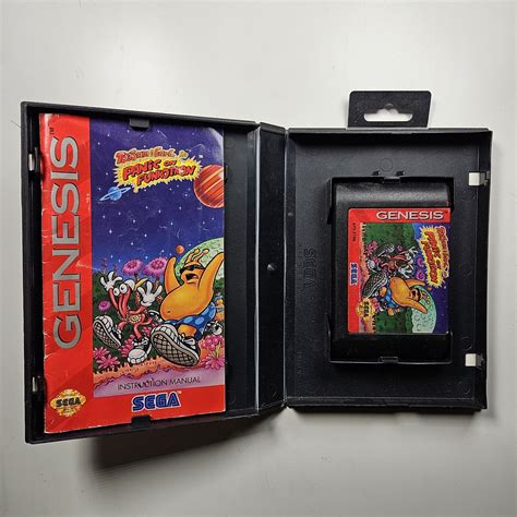 Toejam Earl In Panic On Funkotron Sega Genesis Complete In