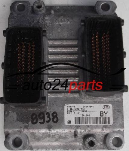 Auto Teile Motorsteuerger T Ecu Steuergerat Opel Corsa C Z Xe