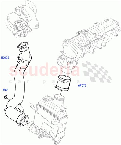 Intercooler Air Ducts And Hoses L I Dsl Mid Dohc Aj Parts For