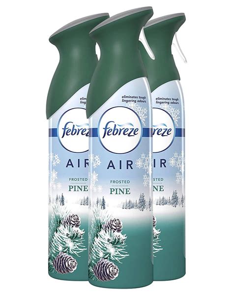 Febreze Air Mist Air Freshener Spray Winter Collection Limited Edition Frosted Pine Scent 10