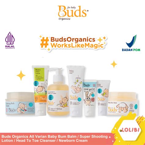 Jual Buds Organics All Varian Baby Bum Balm Calming Tummy Rub Cream