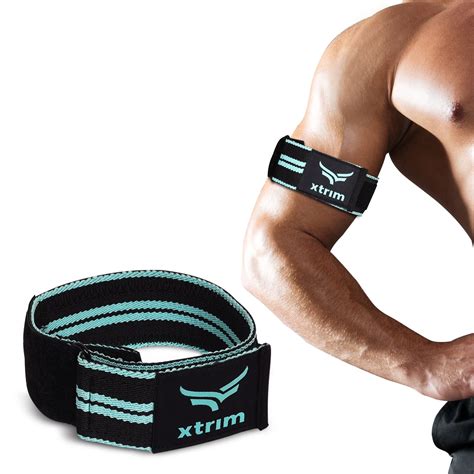 Buy XTRIM Elastic BFR Blood Flow Restriction Workout Bands With Hook