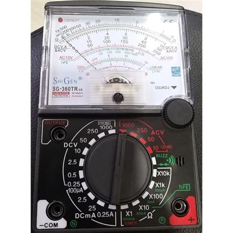 Jual Multitester Multimeter Avometer Analog Besar Premium SHIGEN SG