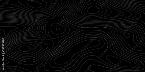 Abstract Topographic Contours Map Background Topographic Map And