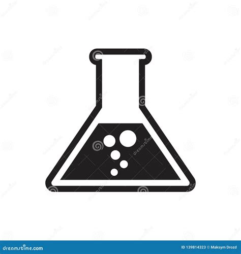 Ícone Do Tubo De Ensaio Ilustração Do Vetor Ilustração De Farmacologia 139814323