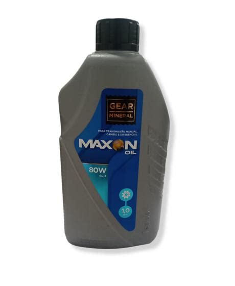 Leo De Caixa Maxon Oil Gear Sae W Mineral Api Gl Lubrificantes