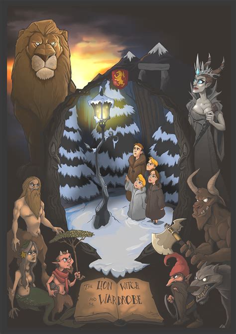 The Lion, Witch and the Wardrobe on Behance