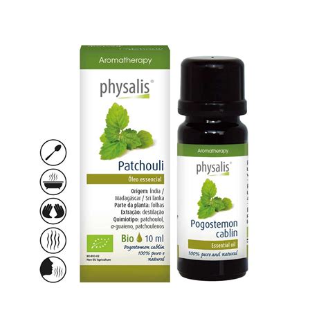 Aceite Esencial De Pachuli Bio 10ml Physalis Lifenatura