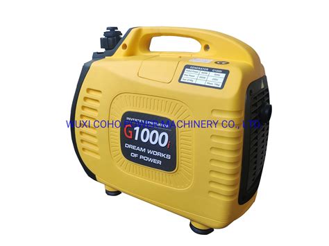 Usb Electric Camping 1kva Silent Gasoline Digital Inverter Generators With Remote Control