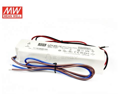 Meanwell Lpv Led Driver Power Supply V W