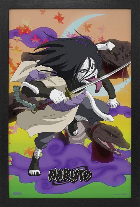 Orochimaru Classico - Fleur De Lis Living Naruto Classic - Orochimaru-S2 11x17 Gel-Coat ...