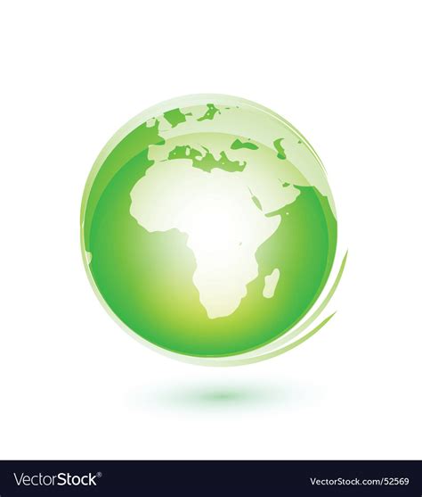 Earth green Royalty Free Vector Image - VectorStock