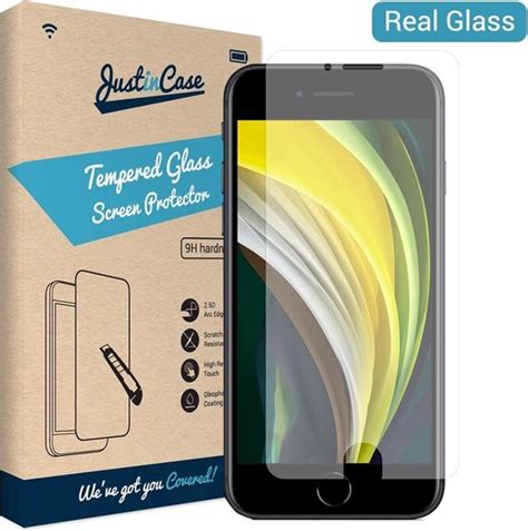 Apple Iphone Se Screenprotector Gehard Glas Transparant Just