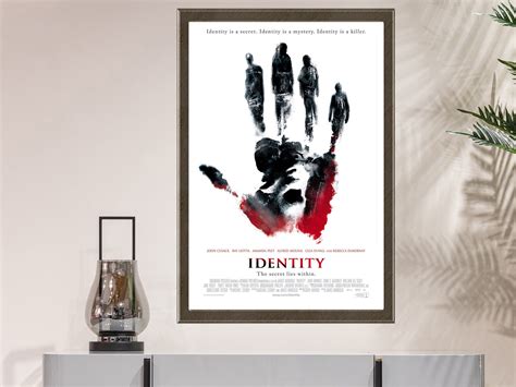 Identity Movie Poster 2023 Film Collectible Unique Custom Poster Gift ...