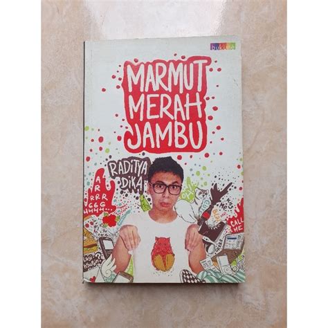 Jual Original Novel Raditya Dika Marmut Merah Jambu Preloved