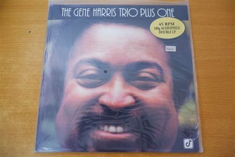 【未使用】i1 310＜2lpand45回転2枚組180g重量盤us盤新品未開封＞the Gene Harris Trio Plus