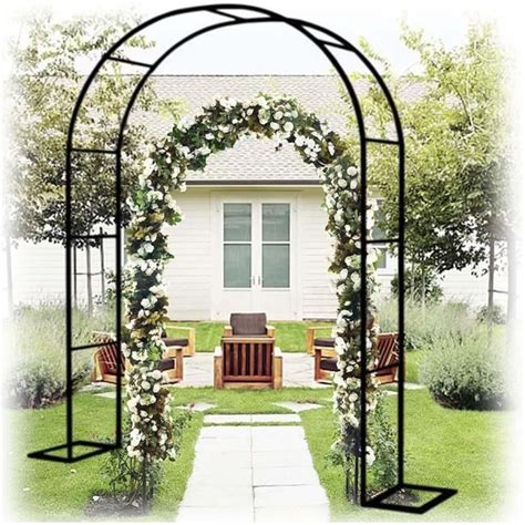 Arche De Jardin En Acier Arceau Roses Metal Arche Jardin Pour Rosiers