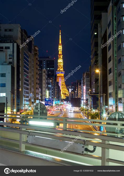 Tokyo Tower Japan Night View — Stock Editorial Photo © kawamura_lucy ...