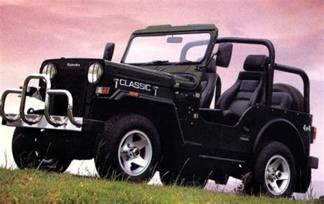 The Mahindra Jeep Of India Jeeps