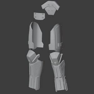 3D Models We Are Odst Style Leg Armor For 3D Printing Etsy