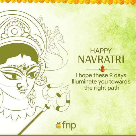 Unique Happy Navratri Quotes Wishes Messages Fnp