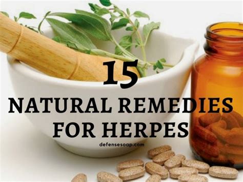 15 Natural Remedies For Herpes