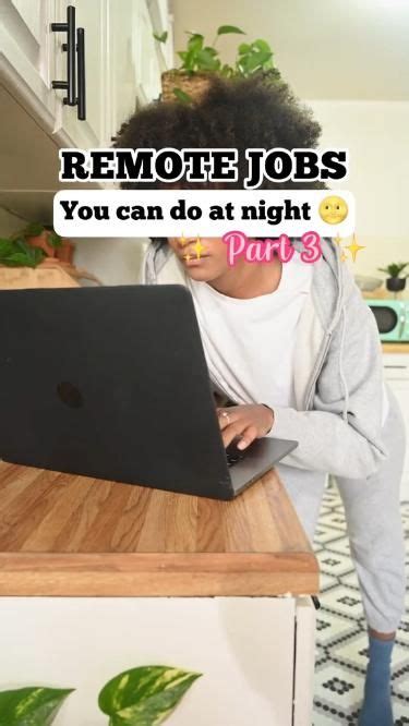 Remote Jobs You Can Do At Night Remote Jobs Work From Home Jobs Mom