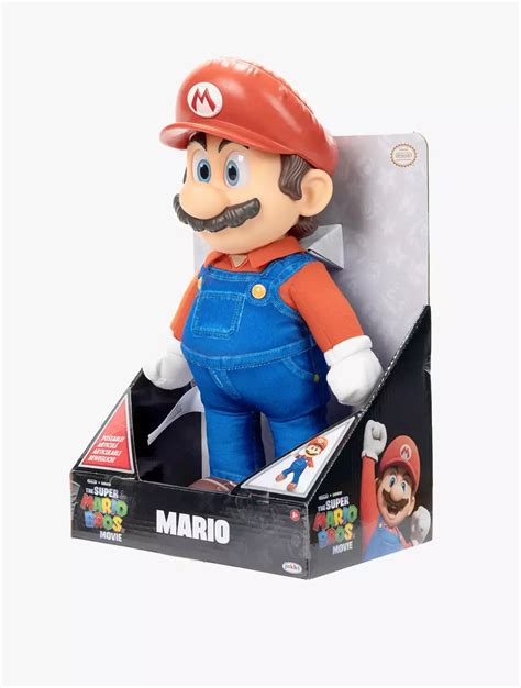 Jual La Toys The Super Mario Bros Movie Posable Plush Mario