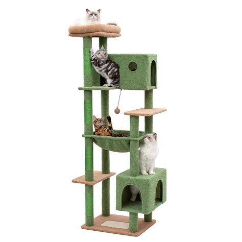 Meow Sir Large Cat Tree For Large Cats 70 Inches Multilevel Cat Tower