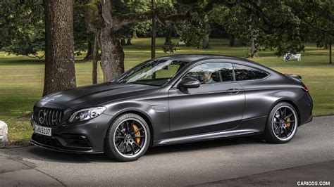 2019 Mercedes AMG C 63 S Coupe Color Designo Graphite Gray Magno