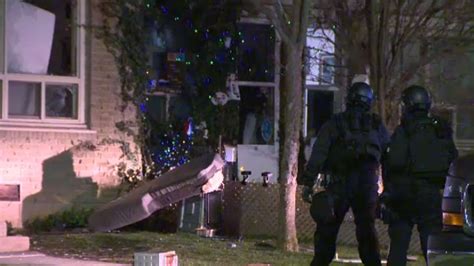 Man Arrested After Barricading Himself Inside Home Prompting Large