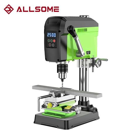 Allsome Tisch Bohrmaschine Variable Geschwindigkeit Bohrmaschine Mit