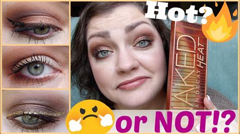Urban Decay Naked Heat Eyeshadow Palette Review Swatches Tutorials Youtube