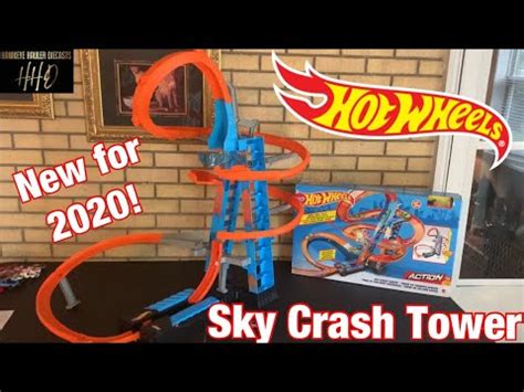 Hot Wheels Sky Crash Tower Trackset GJM Buy Autotrack Prices Reviews Specifications
