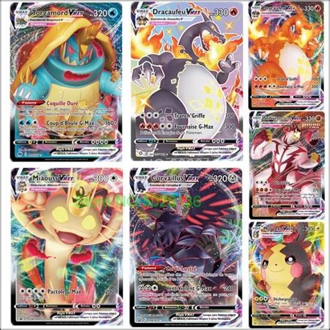 50 100 Pcs Spanish French Pokemon Cards TAG TEAM GX V MAX VMAX Shining