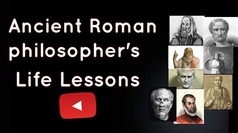 Ancient Roman Philosopher S Life Lessons Men Learn Too Late In Life