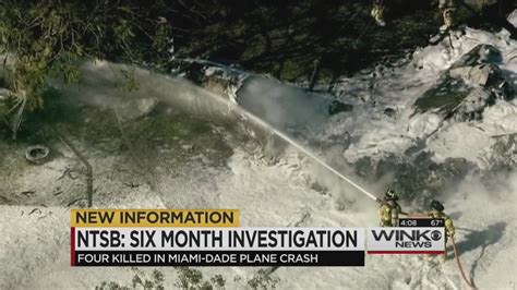 NTSB: Investigation into Miami plane crash to take 6 months