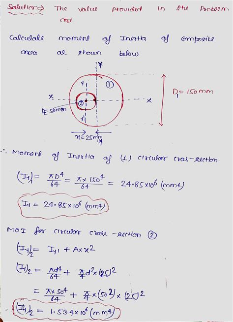 Moment Of Inertia For Composite Shapes 2