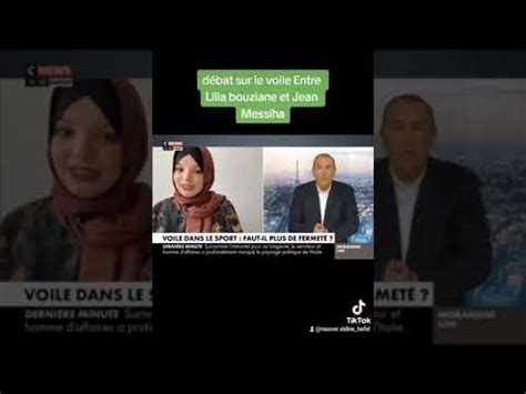 D Bat Sur Le Voile Entre Lilia Bouziane Et Jean Messiha Youtube