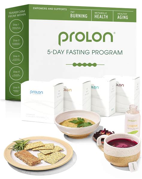 Prolon 5 Day Fasting Kit Fasting Program For Women And Men