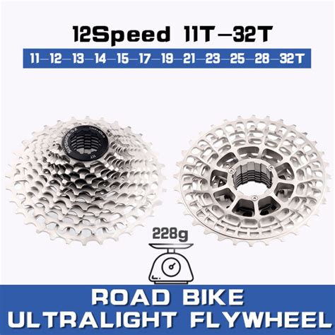 Sunshine Ultralight 11 Speed Road Bike Freewheel 12 Speed 28t 32t 34t 36t Bicycle 11v Cassette