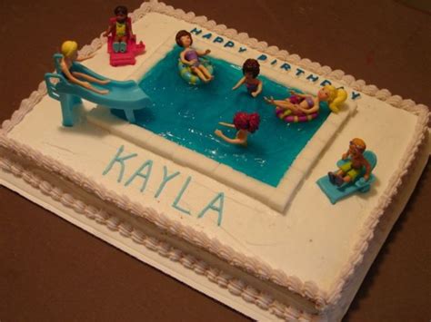 Swimming Pool Cake - CakeCentral.com