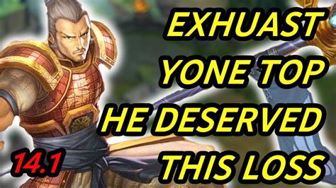 Xin Zhao Top Highlights Vs Yone YouTube